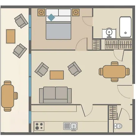 Apartment Terrasse Vue Villers-sur-Mer